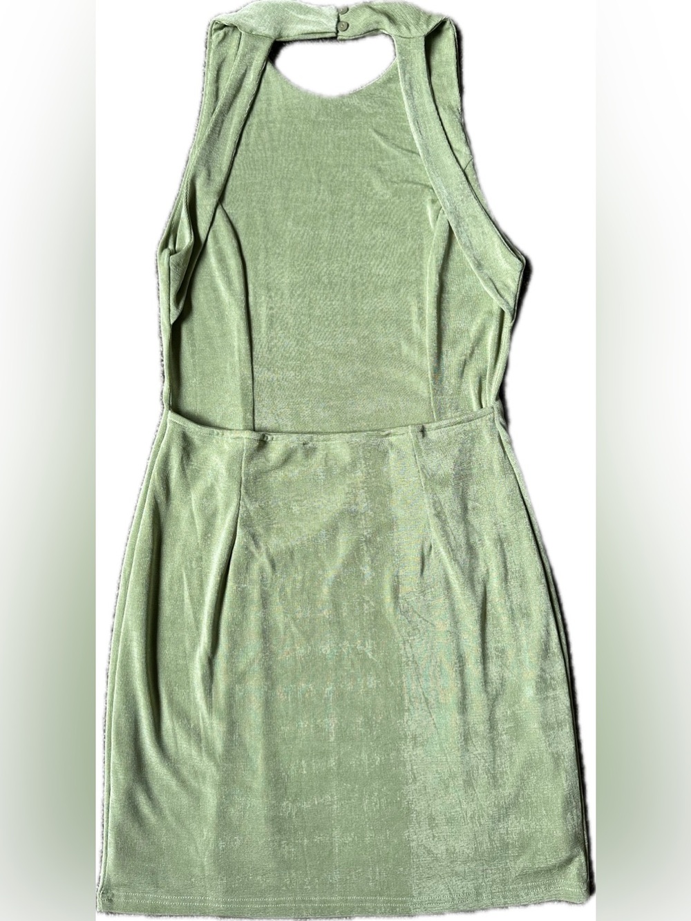 Mable Backless Green Mini Dress - Picture 2 of 6